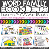 CVC Word Family Booklets
