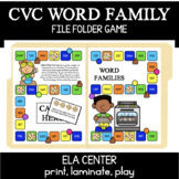 Catching Bugs Short U CVC Words Phonics File Folder Games Centers Literacy Bag 