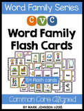 CVC Word Family Flash Cards