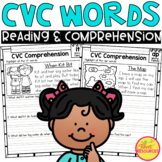 CVC Word Family Reading Fluency and Comprehension