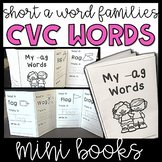 CVC Words Activities: Short A Mini Books