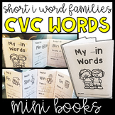 CVC Words Activities: Short I Mini Books