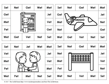 family u short worksheets Family Short E by CVC Punch Cards Word Activity: Bundle