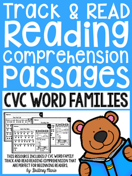 Preview of Word Family Reading Passages