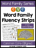 CVC Word Family Sentence Fluency Strips