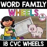 CVC Word Family Wheels