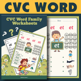 CVC Word Family Worksheets at ot ug ...