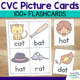 CVC Word Flash Cards