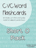 CVC Word Flashcards - Short O