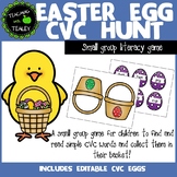 CVC Word Game - Easter Egg Hunt