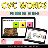 CVC Word Literacy Activity with Google Jamboard™ and Googl