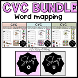 CVC Word Mapping GROWING BUNDLE | Phonics | Phonics Worksh