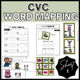 CVC Word Mapping | Short i | Phonics | Phonics Worksheets 