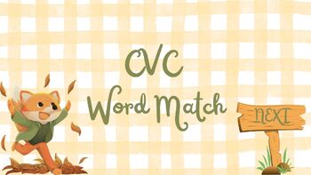 Preview of CVC Word Match