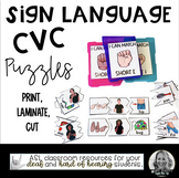 CVC Word Picture Match | Sign Language