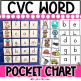 Dollar Deal | CVC Words Center Pocket Chart | Kindergarten
