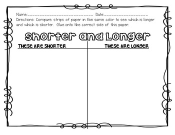 Preview of Long Vs. Short