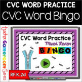 CVC Word Practice Bingo Game