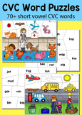 CVC Word Puzzle Pack