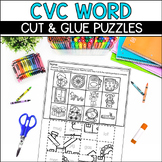 CVC Word Puzzle Pages | CVC Word Puzzles | K-1 Phonics Worksheets