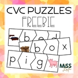 CVC Word Puzzles with Pictures