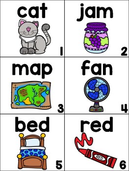 CVC Word Read and Write the Room {Kindergarten} by Ms Joop | TpT