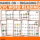 CVC Word Reading Cards