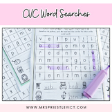 CVC Word Searches