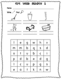 CVC Word Searches (Write & Find) - Short Vowels