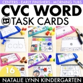 CVC Word Short Vowel Task Cards