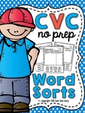 CVC Word Sorts (NO PREP)