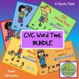CVC Word Time~ 6 Boom Card Bundle