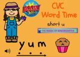 CVC Word Time ~Short u (Boom Cards)