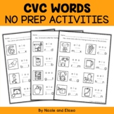CVC Word Worksheets 2