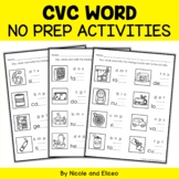 CVC Word Worksheets 3