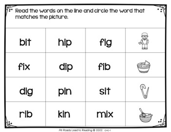 CVC Word and Sentence Reading Practice - SOR Aligned | TPT