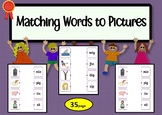 CVC Word to Picture Match Digital Boom Cards: Reading Treasures
