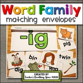 CVC Word to Picture Matching Envelopes for 22 Common Word 