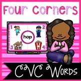 CVC Words: 4 Corners Game
