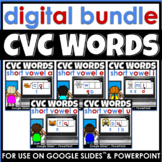 CVC Words Activities Short Vowels Digital Resource