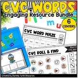 Kindergarten CVC Activities CVC Read and Find Worksheets D