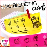 CVC Words Blending Cards