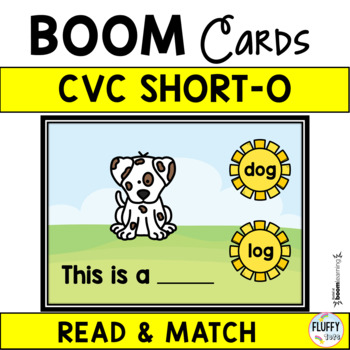 Preview of CVC Short-O Boom Cards