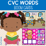 CVC Words Boom Cards | Kindergarten Phonics | Digital Phonics