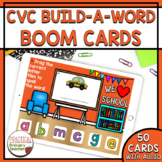 CVC Words Build-a-Word Boom Cards