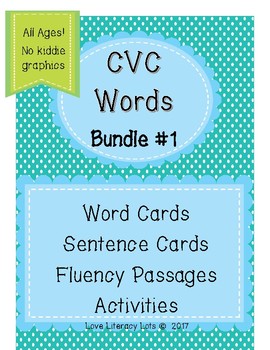 Preview of CVC Words Bundle 1.1-1.3 Aligned- With NO  Diagraphs  (No Kiddie Graphics)