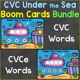 CVC Words, CVCe Words Boom Cards Bundle Distance Learning
