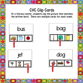Phonics | Words Activities | CVC Centers | Worksheets by Pint Size Learners