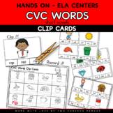 CVC Words - Clip Cards