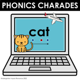 CVC Words Decodable Phonics Charades | Digital Reading & D
